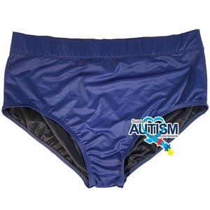 2/$20 💥 NEW (22W) 3X - Miracle Brand Navy Bikini Brief Swimsuit Bottoms (517)